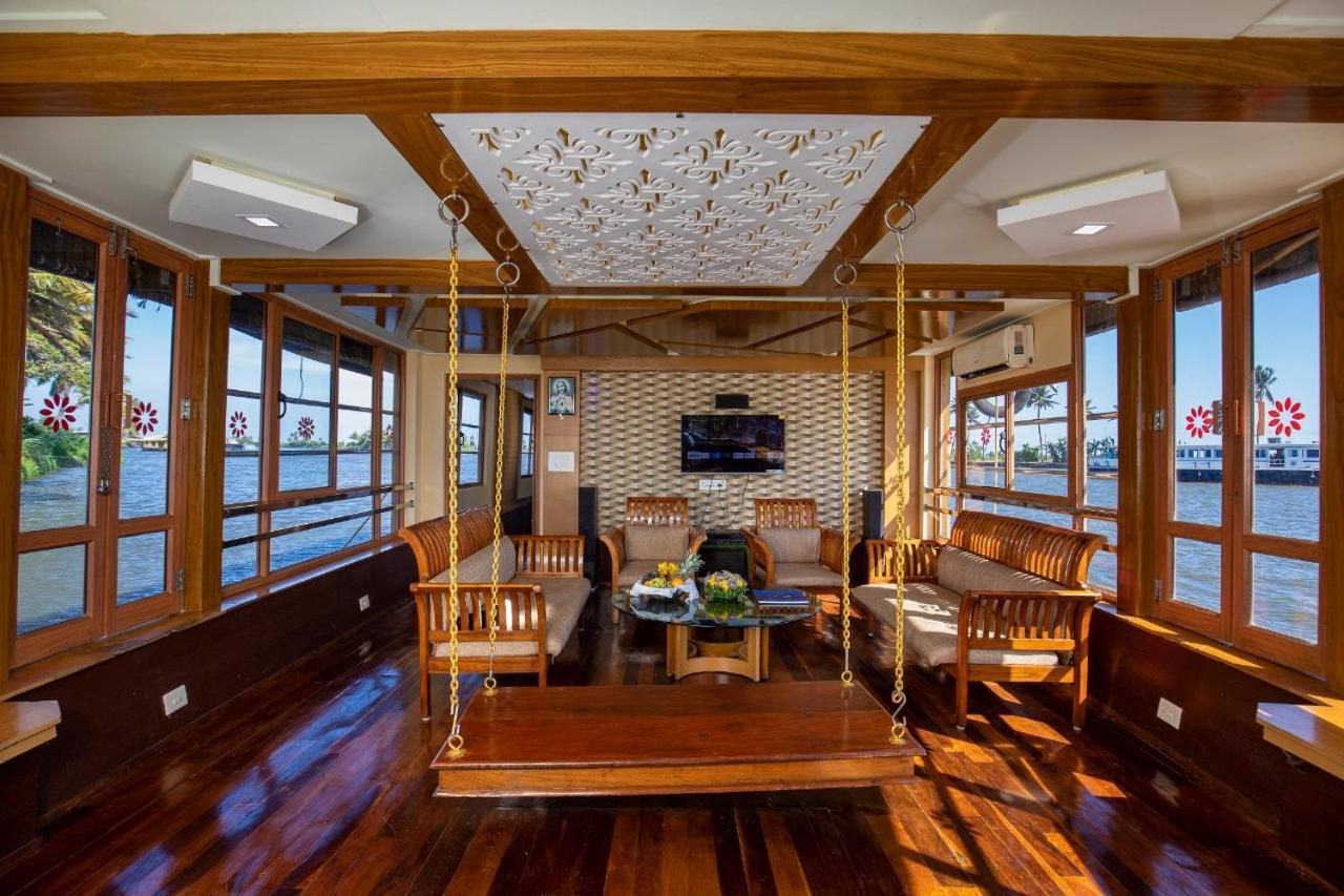 Kerala Nature Houseboat By Coco Floatel Alappuzha Eksteriør billede